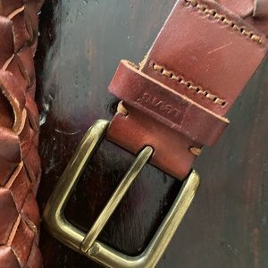 Levi’s braided belt size 42